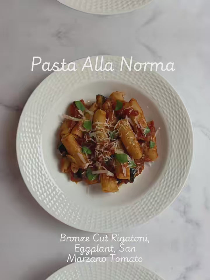 Rigatoni Pasta alla norma video